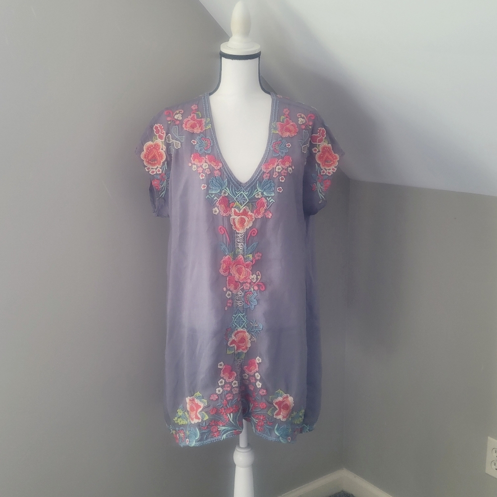 Johnny Was Pari Tunic Top
